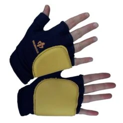 Impacto 503-20 Fingerless Anti-Vibration Side/Palm Glove Leather Palm