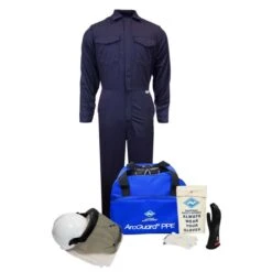 NSA KIT2CV08 8 Cal Arcguard Arc Flash Kit With Pureview, FR Coverall, With Gloves, No Balaclava