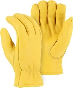Majestic 1563T Winter Lined Elkskin Leather Driver Glove