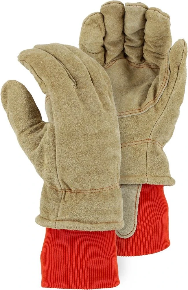 Majestic 1640 Winter Thinsulate Lined Cowhide Leather Freezer Glove With Extra Insulation 1 Majestic 1640 Winter Thinsulate Lined Cowhide Leather Freezer Glove With Extra Insulation