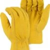 Majestic 1662 Winter Fleece Lined Elkskin Leather Driver Glove