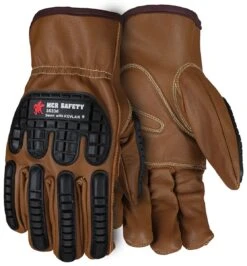 MCR 36336 Select Goatskin Leather Driver Impact Gloves With Oil Block