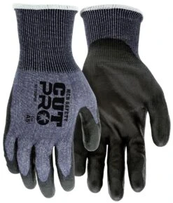 MCR 92738PU Cut Pro A5 Touchscreen Cut, Abrasion And Puncture Resistant PU Work Glove