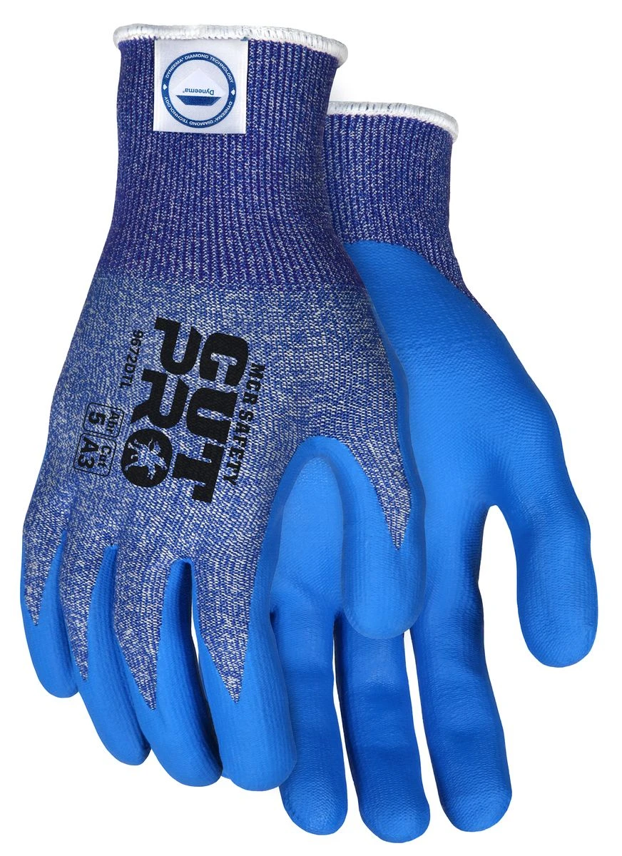 MCR 9672DT Memphis Cut Pro A3 Dyneema Diamond Glove With Bi-polymer Palm 1 MCR 9672DT Memphis Cut Pro A3 Dyneema Diamond Glove With Bi-polymer Palm