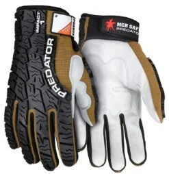 MCR PD2903 Memphis Predator A2 Cut Multi-task Grain Cowhide Leather D3O Impact Glove -Personal Protective Equipment Store mcr memphis mredatormultitask graincowhideleather impactglove pd2903