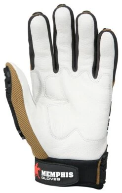 MCR PD2903 Memphis Predator A2 Cut Multi-task Grain Cowhide Leather D3O Impact Glove