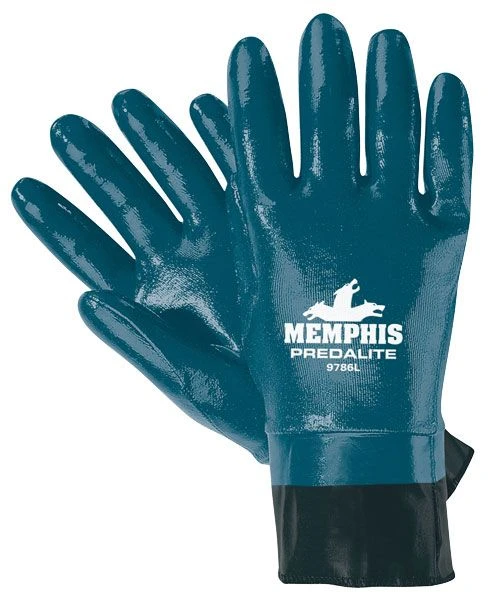 MCR 9786 Memphis Predalite Lined Light Nitrile Glove W/ Coated Safety Cuff 1 MCR 9786 Memphis Predalite Lined Light Nitrile Glove W/ Coated Safety Cuff