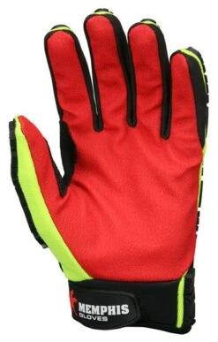 MCR PD2901 Memphis Predator Multi-task HiVis Oil & Gas Impact Glove