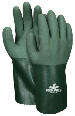 MCR MG9756 Memphis 12" Supported MicroFinish Nitrile Gauntlet Glove