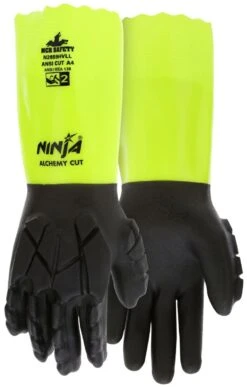 MCR N2659HVL Ninja Alchemy A4 Cut Rated 14" Double Dip PVC