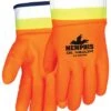 MCR 6410SCHV Memphis HiVis Orange Jersey Lined Safety Oil Hauler Double Dipped PVC Glove
