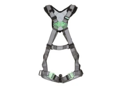 MSA V-FIT Construction Harness Back & Hip D-Rings, Tongue Buckle Leg Straps, Shoulder Padding