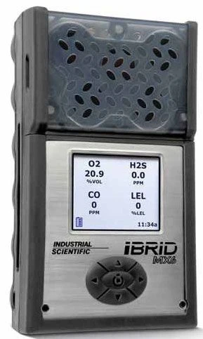 Industrial Scientific MX6-K123R211 MX6 IBrid Multi-Gas Monitor With PID 1 Industrial Scientific MX6-K123R211 MX6 IBrid Multi-Gas Monitor With PID