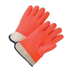 PIP 1017ORF Insulated And Waterproof PVC Dipped Glove Rough Finish Safety Cuff