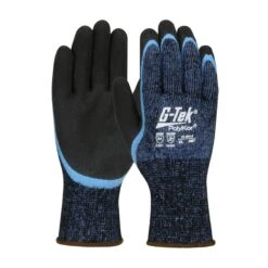 PIP 41-8014 G-Tek Polykor A4 Cut Glove Double Dipped Latex MicroSurface Grip
