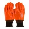 PIP 58-7303 Procoat Insulated And Waterproof PVC Dipped Glove Smooth Finish Knit Wrist