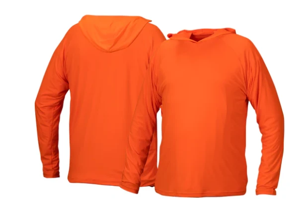 Pyramex RLPH120NS Hi-Vis Orange Lightweight Hoodie 1 Pyramex RLPH120NS Hi-Vis Orange Lightweight Hoodie
