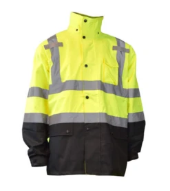 Radians RW30-3Z1Y Hi-Vis Lime Class 3 General Purpose Rainwear