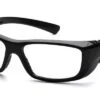 Pyramex SB791OD Emerge Black Frame Clear Lens Cheaters / Readers Safety Glasses (Dozen)