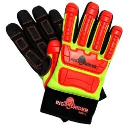 Southern Glove RTPMECGO Rig Rider Hi-Vis Synthetic Leather Impact