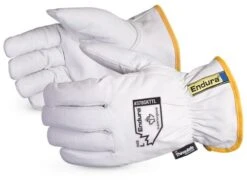 Superior 378GKTTL Goatskin Leather Grain Winter Lined Drivers Glove