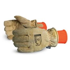 Superior 678AFTLK SnowForce Split Leather Thinsulate Lined Freezer Glove