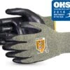 Superior S13FRNE Dexterity A4 Cut Flame Resistant Arc Flash Touchscreen Glove With Neoprene Palm