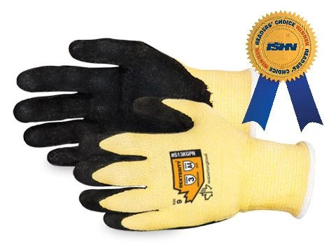 Superior S13KGPN Dexterity 13-Gauge A4 Cut Kevlar Gloves With Micropore Nitrile 1 Superior S13KGPN Dexterity 13-Gauge A4 Cut Kevlar Gloves With Micropore Nitrile