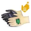 Superior S18KGFN Dexterity A3 Cut Resistant Kevlar Glove With Foam Nitrile Palm