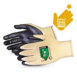 Superior S18KGFN Dexterity A3 Cut Resistant Kevlar Glove With Foam Nitrile Palm