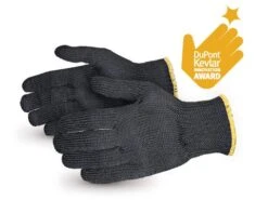 Superior SBKG Contender Heavyweight A5 Cut Resistant Black Kevlar Glove