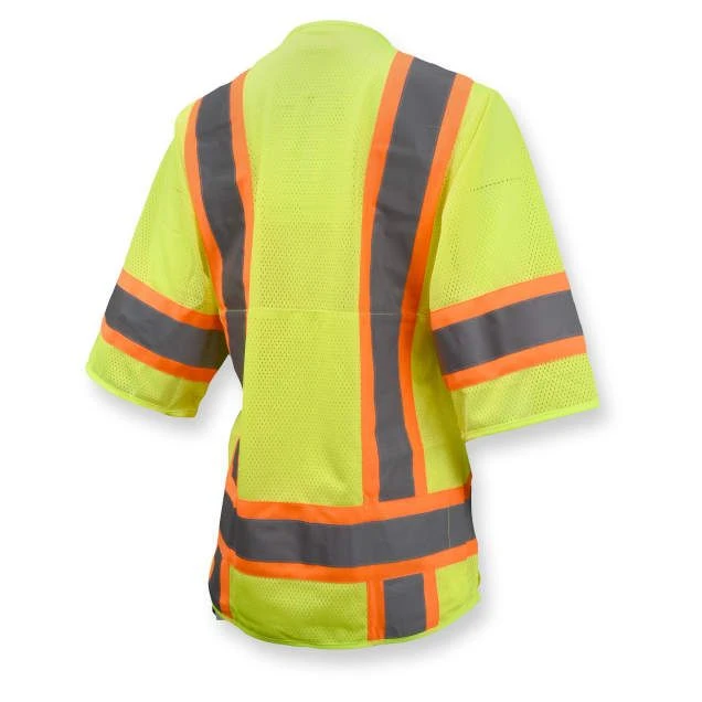 Radians SV63WG Hi-Vis Lime Green Surveyor Type R Class 3 Women's Safety Vest 2 Radians SV63WG Hi-Vis Lime Green Surveyor Type R Class 3 Women's Safety Vest - Image 2