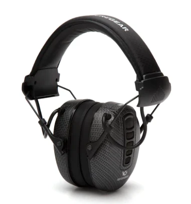 Pyramex VGPME17 Clandestine Black Graphite Pattern Electronic Earmuff NRR 24dB 1 Pyramex VGPME17 Clandestine Black Graphite Pattern Electronic Earmuff NRR 24dB