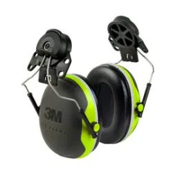 3M PELTOR X4P3E Hard Hat Attached Earmuffs NRR 25 DB
