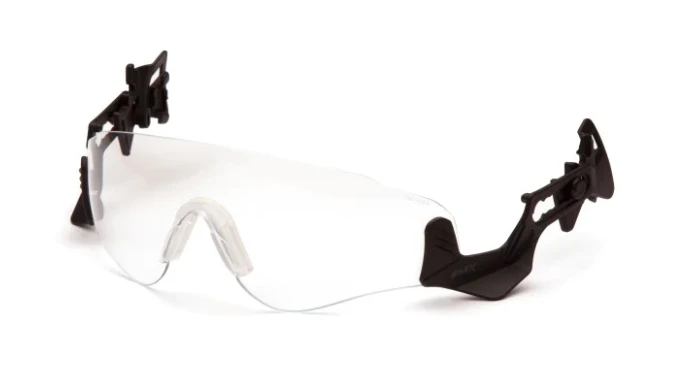 Pyramex XR710STM Clear H2MAF Anti-fog Ridgeline XR7 Safety Helmet Lens Accessories (Box Of 12) 1 Pyramex XR710STM Clear H2MAF Anti-fog Ridgeline XR7 Safety Helmet Lens Accessories (Box Of 12)